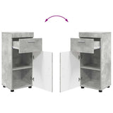 Bathroom Furniture Set TULUM 3 pcs Concrete Grey 3398027