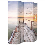 Folding Room Divider 160x170 cm Lake 245882