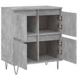 Sideboard Concrete Grey 60x35x70 cm Engineered Wood 831216