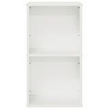 Firewood Rack White 40x30x75 cm Cold-rolled steel 864192