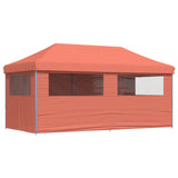 Party Tent Folding Terracotta 292 x 580 x 315 cm Oxford Fabric 42023670