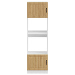 Oven Cabinets 2 pcs Lucca Artisan Oak Engineered Wood 3315050