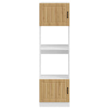 Oven Cabinets 2 pcs Lucca Artisan Oak Engineered Wood 3315050