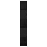 TV Cabinet Set Black 60 x 24 x 156 cm Engineered Wood 875199