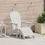 Adirondack Chair White 82 x 74 x 92 cm HDPE 42006629