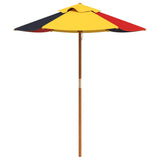 Picnic Table for 4 Kids with Umbrella Solid Wood Fir 3281615