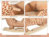 Children Kids Rocking Horse Toys Giraffe Seat Belt Toddlers Baby Toy Gift T3398P347994