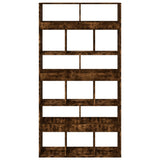 Room Divider Smoked Oak100x33x187.5 cm Engineered Wood 3309541