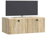 Wall-Mounted TV Cabinet Sonoma Oak 59.5 x 31 x 30 cm 899217