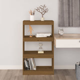 Book Cabinet/Room Divider Honey Brown 60x30x103.5 cm Wood Pine 808166