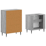 2 Piece Bathroom Cabinet Set HAARLEM Grey Sonoma 3417618