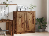 Book Cabinet Old Wood 82.5x30.5x115 cm Engineered Wood 856148
