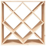 Wine Cabinet 62x25x62 cm Solid Wood Pine 821542