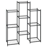 Flower Stand 83x25x100 cm Black Iron 343123