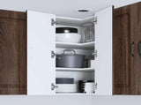Dishwasher Panel Kalmar Brown Oak 57 x 57 x 80 cm 884731