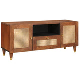 TV Cabinet with Shelf Brown 105 x 33.5 x 46 cm Solid Mango Wood 4018894