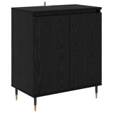 Sideboard Black Oak 60 x 35 x 70 cm Engineered Wood 882597