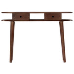 ZNTS Console Table 110x35x76 cm Solid Acacia Wood 282872