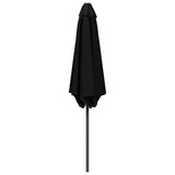 Garden Parasol with Base 300 x 300 cm Polyester Rectangular 42036200