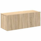 4 Piece TV Cabinet Set Sonoma Oak Engineered Wood 3114624