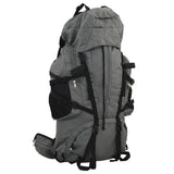 Hiking Backpack Grey 60 L Oxford Fabric 4009961