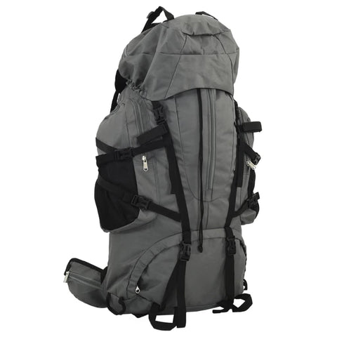 ZNTS Hiking Backpack Grey 60 L Oxford Fabric 4009961