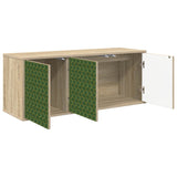 Wall-mounted TV Cabinet GELEEN 102 x 33 x 40 cm Sonoma Oak 8007153