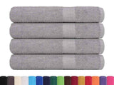 Bath Towels "FROGN" 4 pcs Grey 100x150 cm 360 gsm 136837