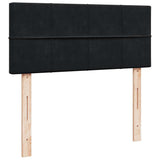 Ottoman Bed with Mattress & LEDs Black 120x200cm Velvet 3312616