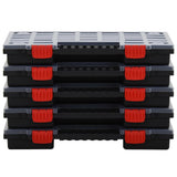 Assortment Boxes 5 pcs 40x30x5 cm Polypropylene 152095