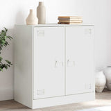 Sideboard White 67x39x73 cm Steel 841678