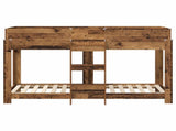 Bunk Bed for Kids Old Wood 75 x 190 cm Engineered Wood 3410545