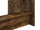 Bed Desk Smoked Oak Engineered Wood 100 x 45 x 75 cm 893735