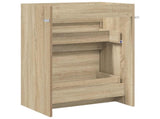 Bathroom Under Sink Cabinet Sonoma Oak 56 x 37.5 x 81 cm 890730