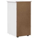 Cabinet White 34 x 39 x 61.5 cm Solid Pine Wood 42028349
