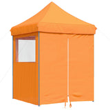 Party Tent Folding Orange 200 x 200 x 306 cm Oxford Fabric 42023540