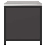 Kitchen Storage HATTEM Black 90 x 50 x 53 cm Steel 874996