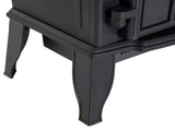 Freestanding Electric Fireplace, Electric Stove Heater with LED Flame Effect, Overheating Safety T3398P378821