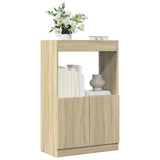 Highboard Sonoma Oak 63x33x100 cm Engineered Wood 855099