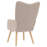 Armchair Light Grey 62 x 67 x 95.5 cm Sherpa Fabric 42001777