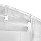Greenhouse with Steel Frame White 72 m² 24x3x2 m 3188060