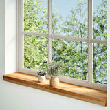 Window Sills 2 pcs Light Brown 70x15x2 cm Solid Wood Oak 4009125