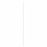 Sliding Door White 93 x 211 cm Solid Pine Wood and Glass 3332262