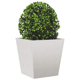 Garden Planters 40x40x40 cm 2 pcs Stainless Steel 851061