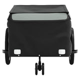 Bike Trailer Black and Grey 45 kg Iron 94105