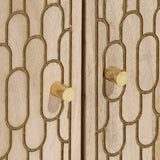 Side Cabinet 60x33x75 cm Solid Wood Mango 358274