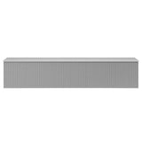 Garden Shed Grey 257x990x181 cm Galvanised steel 47037