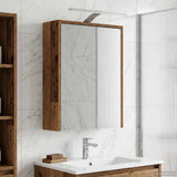 Bathroom Mirror Cabinet Old Wood 43 x 16 x 62.5 cm 889149