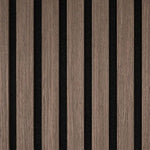 ZNTS WallArt Aku Acoustic Wall Panels Dark Oak 4 pcs 447594