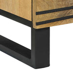 Sideboards 2 pcs Brown 60 x 33.5 x 75 cm Solid mango wood 3310040